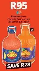 Checkers Brookes - squash concentrate offer