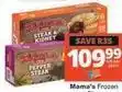 Checkers Mama's - steak & kidney, pepper steak offer