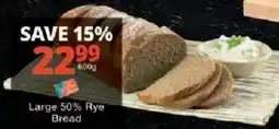 Checkers Large 50% Rye Bread offer