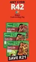 Checkers Knorr - cook-in-bag offer