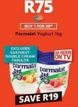 Checkers Parmalat - yoghurt offer