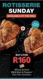 Checkers Rotisserie chicken offer