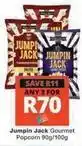 Checkers Jumpin jack - gourmet popcorn offer