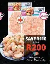 Checkers Prawn meat offer