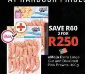 Checkers Pink prawns offer
