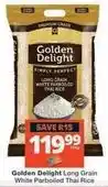 Checkers Golden delight - long grain white parboiled thai rice offer