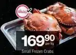 Checkers Frozen - small crabs offer