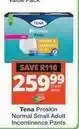 Checkers Tena - normal small adult incontinence pants offer