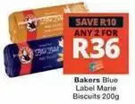 Checkers Bakers - marie biscuits offer