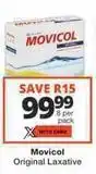 Checkers Original laxative offer