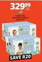 Checkers Lovies - disposable nappies mega box offer