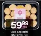Checkers Chilli chocolate chefs pani puri offer