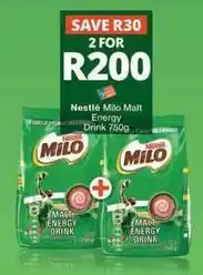 Checkers Nestlé - malt energy drink offer