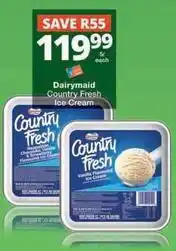 Checkers Dairymaid - ice cream offer