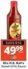 Checkers Sweet chilli sauce offer