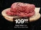 Checkers Hyper value lean beef mince bulk pack offer