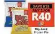 Checkers Big jack - frozen pie offer