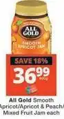 Checkers All gold - smooth apricot jam offer