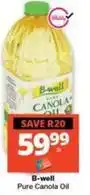 Checkers Pure canola oil offer