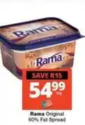 Checkers Rama - 60% fat spread offer