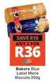 Checkers Bakers - marie biscuits offer