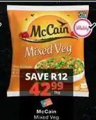 Checkers Mccain - mixed veg offer