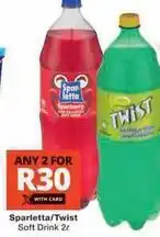 Checkers Spar - soft drink 2l offer