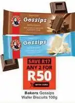 Checkers Bakers - wafer biscuits offer