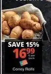 Checkers Coney rolls offer