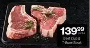 Checkers Beef club & t-bone steak offer