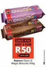 Checkers Bakers - choc o magic biscuits offer