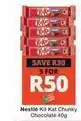 Checkers Nestlé - kit kat chunky chocolate offer