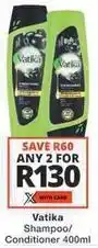 Checkers Shampoo/conditioner offer