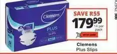 Checkers Plus slips offer