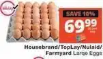 Checkers Farmyard large eggs offer