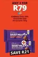 Checkers Cadbury - dairy milk chocolate slab offer