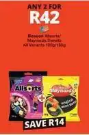 Checkers Allsorts / maynards sweets offer