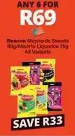 Checkers Beacon maynards sweets offer