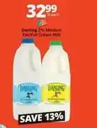 Checkers Darling - 2% medium fat/full cream milk offer