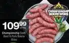 Checkers Championship boerewors bites offer