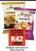 Checkers Amajoya - toffee/sweets offer