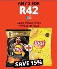 Checkers Lay's - potato chips offer