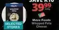 Checkers Whipped feta cheese offer