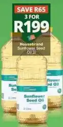 Checkers Sunflower seed oil offer