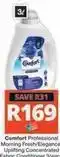 Checkers Comfort - professional morning fresh/elegance uplifting concentrated fabric conditioner offer