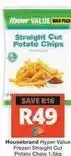 Checkers Frozen - straight cut potato chips offer