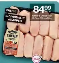 Checkers Farmer's choice - 12-piece chicken fillets offer