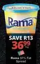 Checkers Rama - 37% fat spread offer