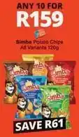 Checkers Simba - potato chips offer