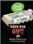 Checkers Free-range eggs offer